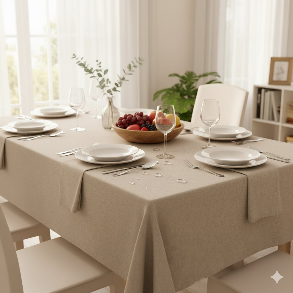 Die Tischdecke: Eleganz und Funktionalität für Ihren Esstisch
